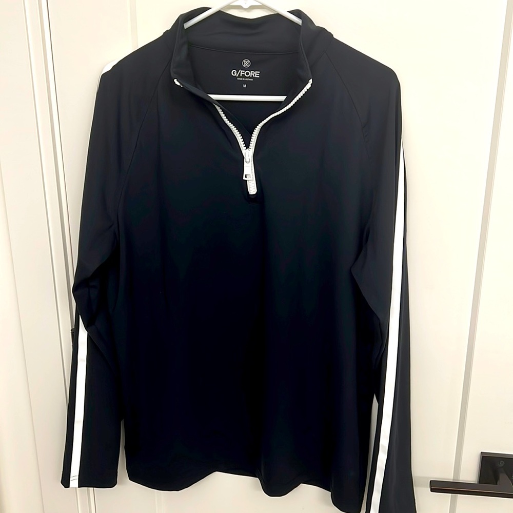 G/Fore Men's Sideline Quarter Zip | Onyx | Medium